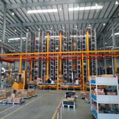 Machinery manufacturing industry case ： Nanjing high-speed gear automatic vertical warehouse
