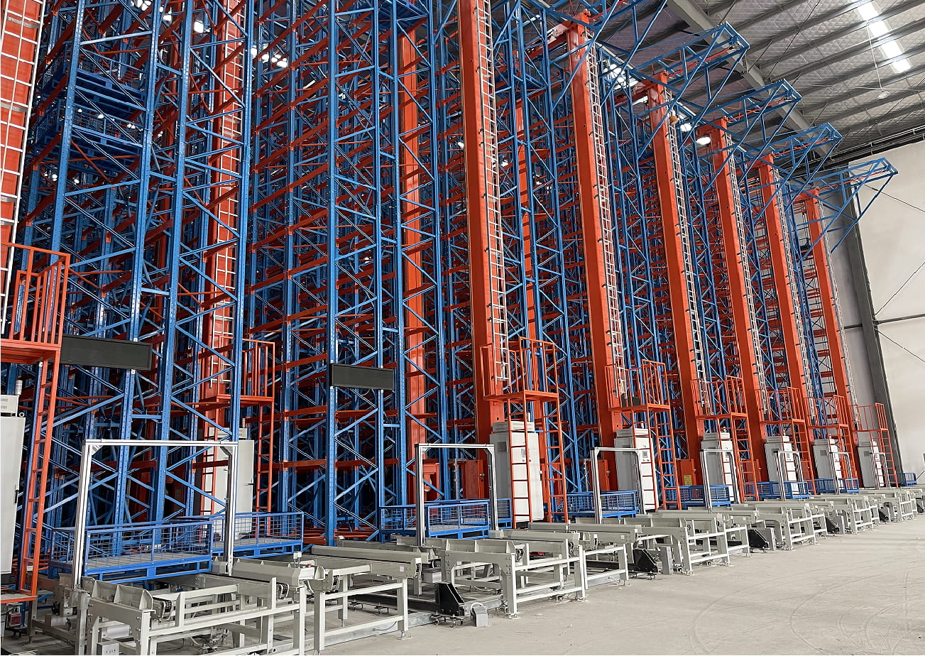 Which industries are suitable for using stacker racks?