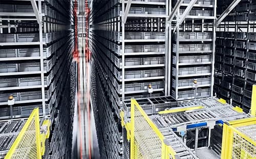 An automatic high rack stacker