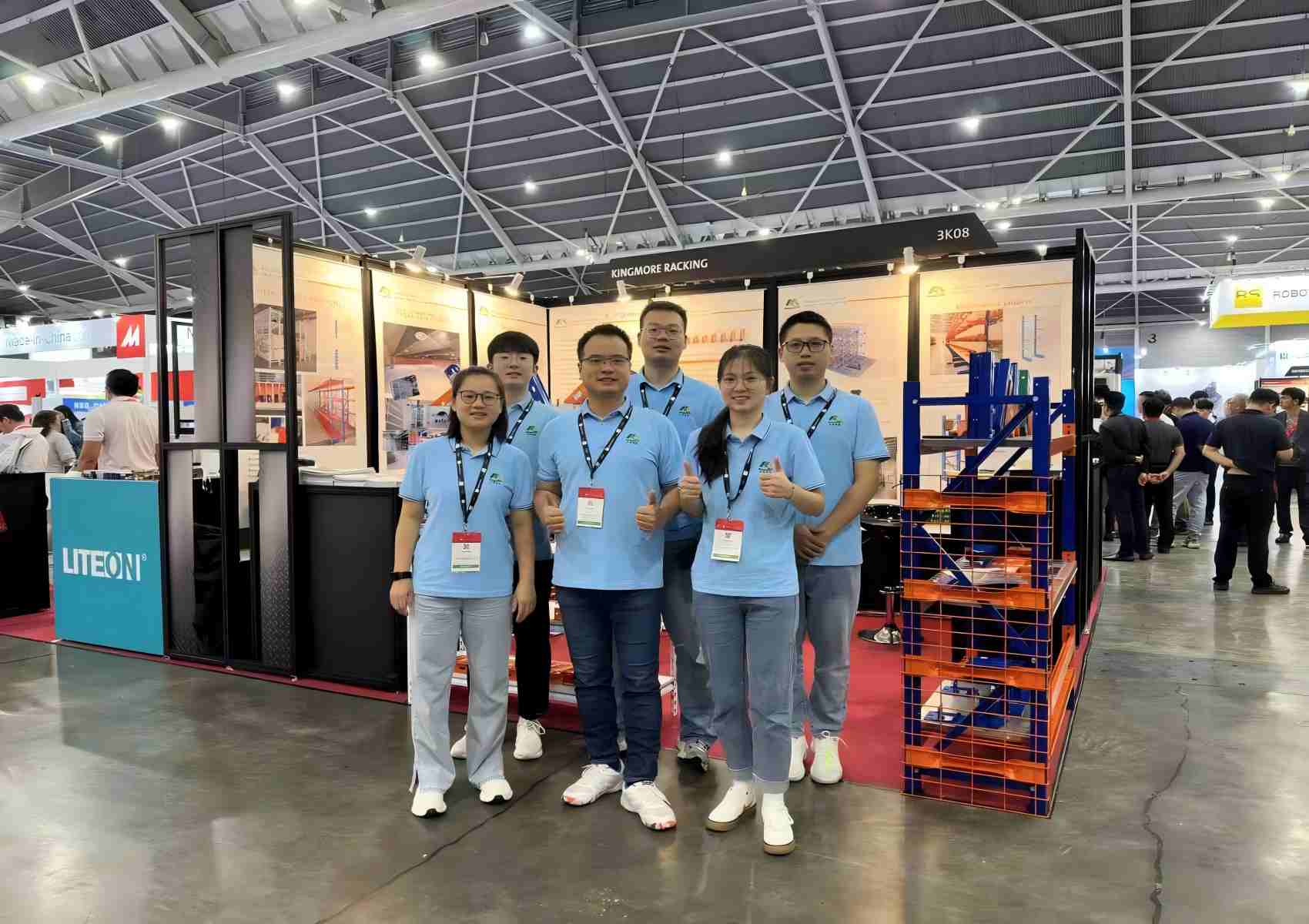 KINGMORE RACKING at ITAP 2024 in Singapore - Warehouse Storage Solutions